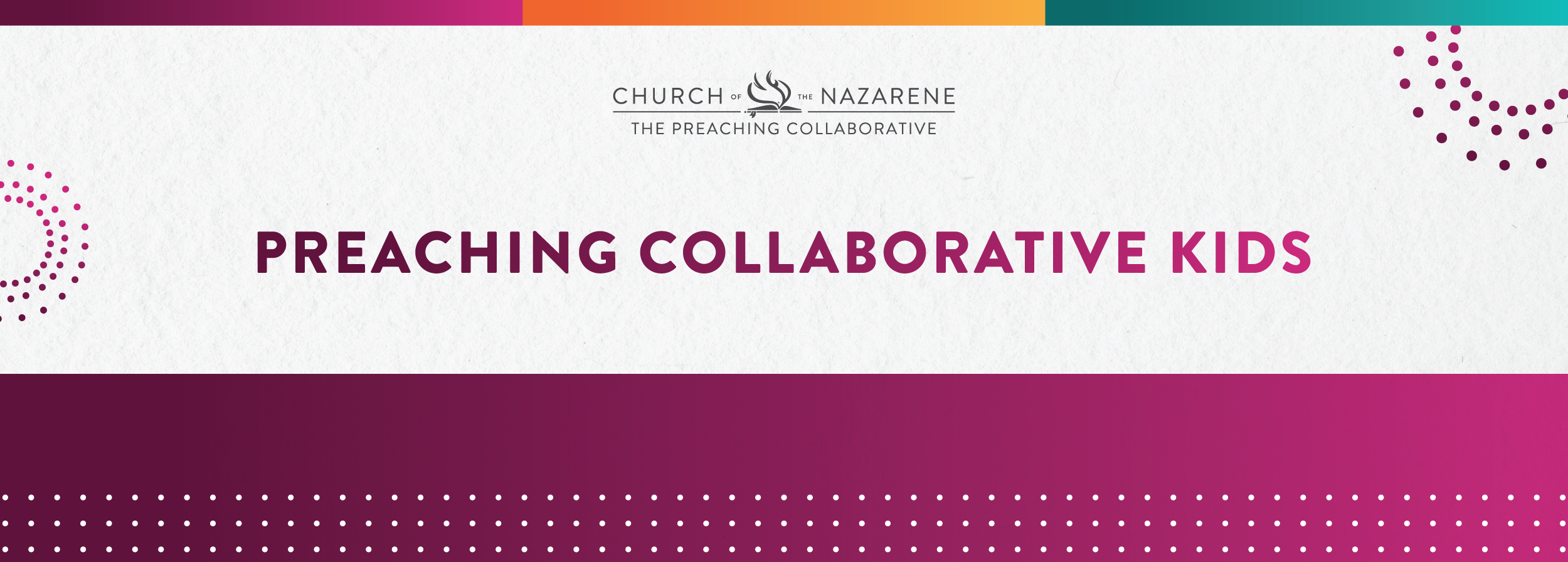 Preaching Collaborative Kids Banner